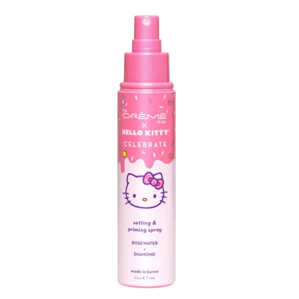 HELLO KITTY CELEBRATE SETTING & PRIMING SPRAY - ROSE WATER + DIAMOND